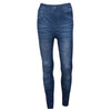 Seamless Bowknot Printing Female Casual Slim Denim