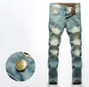 Designer Straight Hip Hop Jeans Men