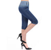 Mother Pocket Calf-length Wrinkled Jeans