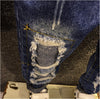 Children Broken Hole Jeans Pants